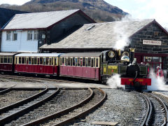 
FR 190 'Lyd', Porthmadoc Station, April 2013